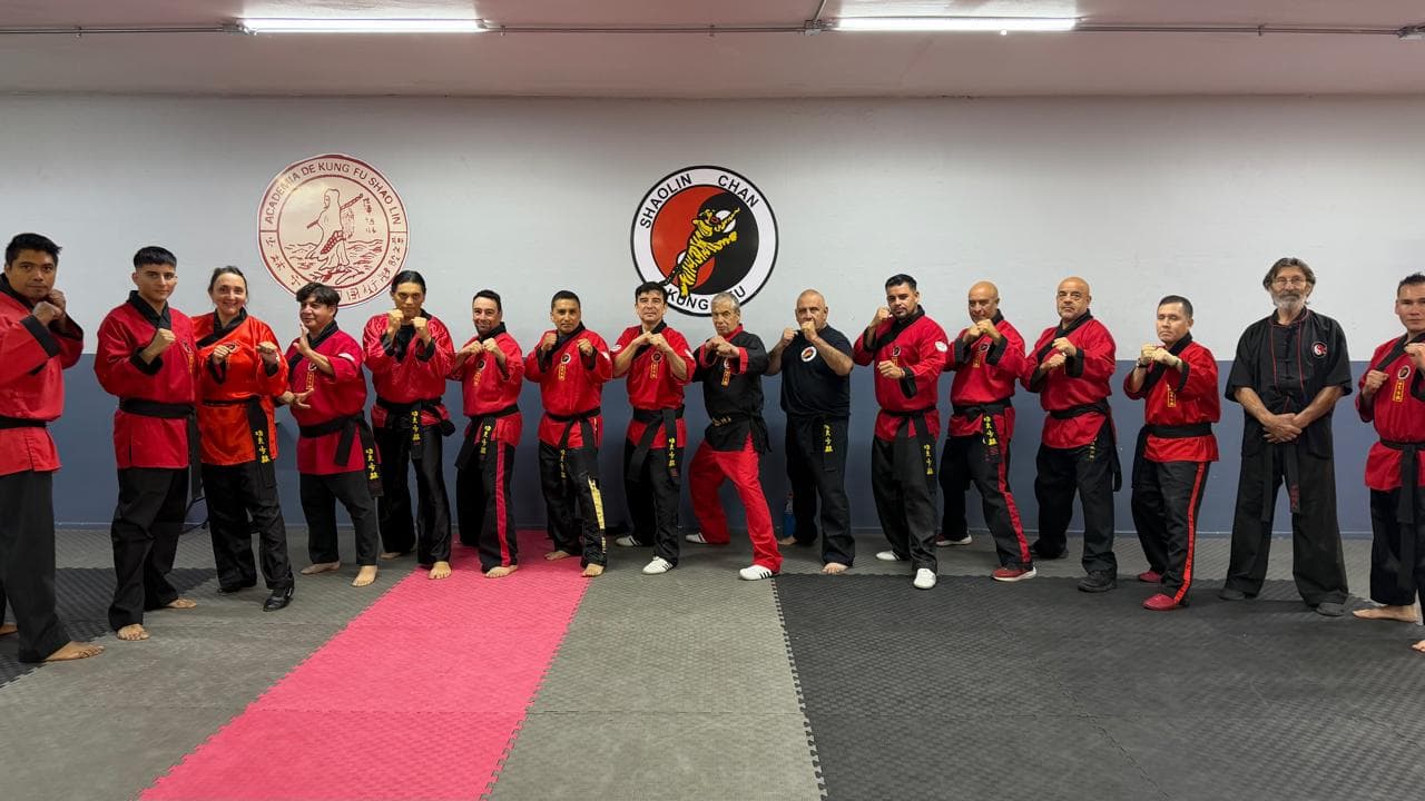 Alumnos de Kung Fu Shaolin Chan